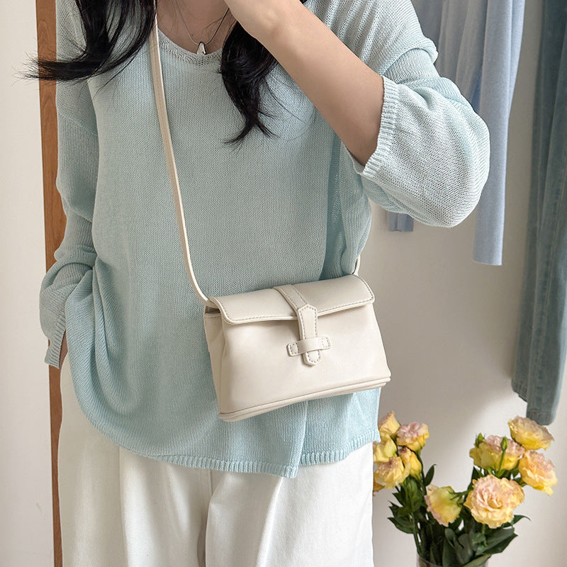 Women's Niche Design Simple Style Versatile Spring High-grade Small Square Bags
