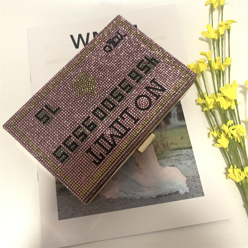 Fashion Diamond Clutch Personality Rhinestone Single Evening Bags