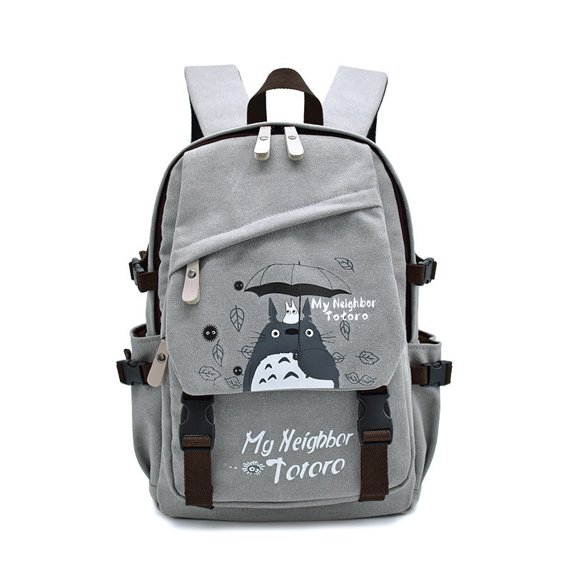 Men's Piece Cartoon Dragon Ball Totoro Joint Middle School Students' Schoolbags
