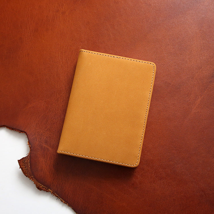 Men's Retro Genuine Leather Driving License Card Holder