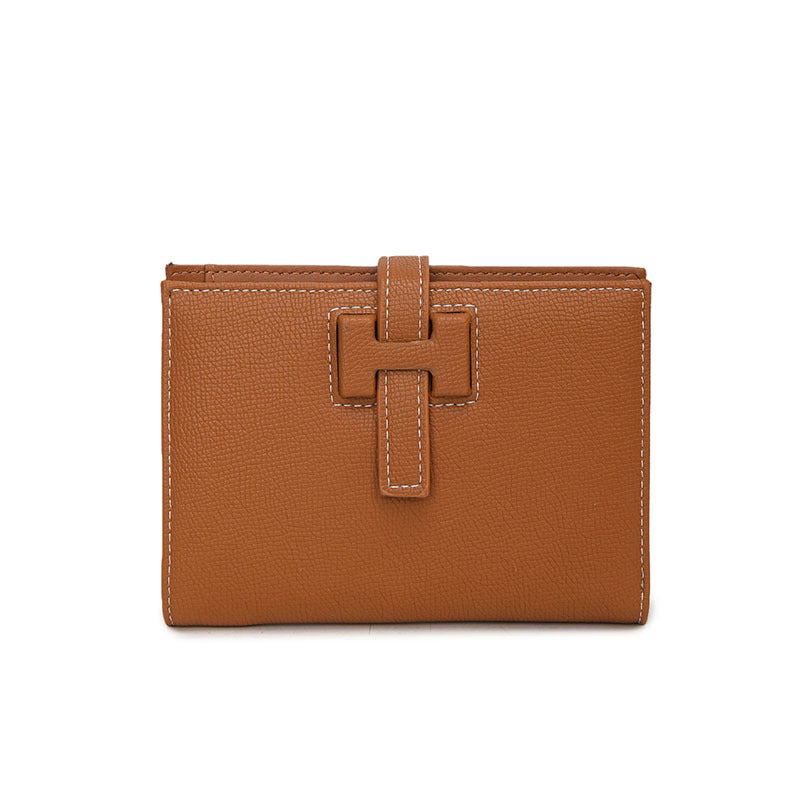 Women's Short Two Fold High Sense Multiple Bags
