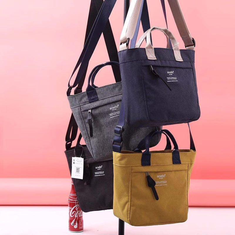 Women's High Sense Niche Canvas Large Capacity Shoulder Bags