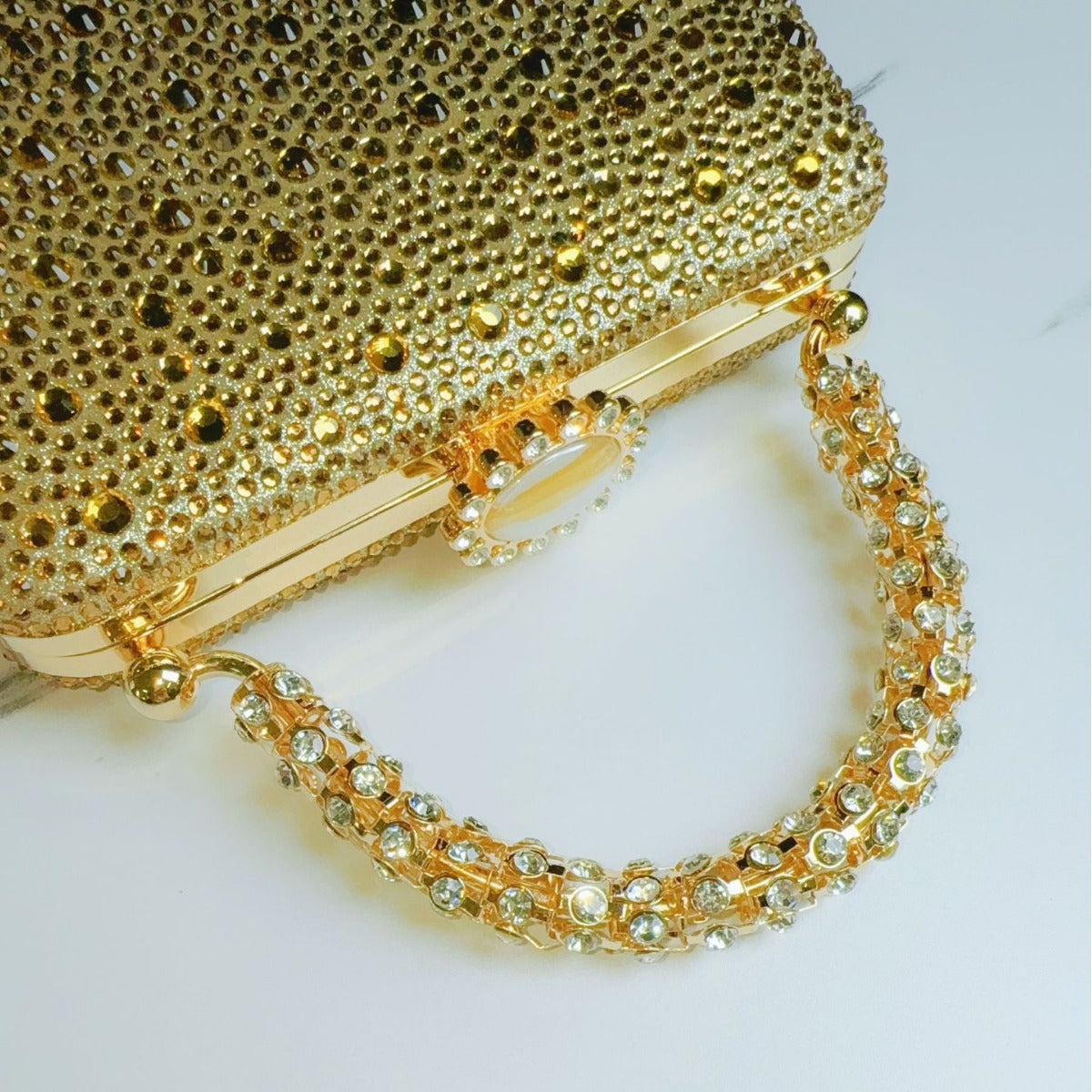 Women's Exquisite Dinner Diamond Clutch For Cheongsam Evening Bags