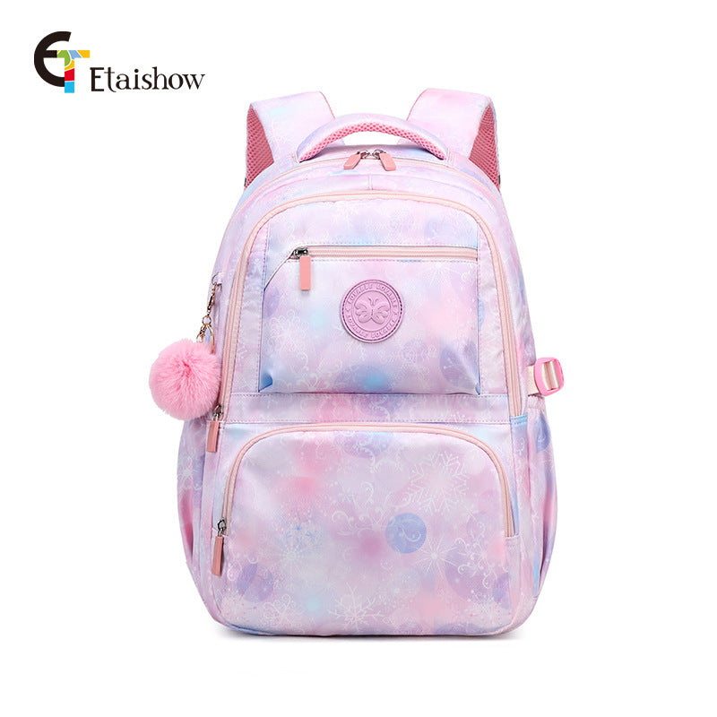 Printed Primary Junior High Large Capacity Backpacks