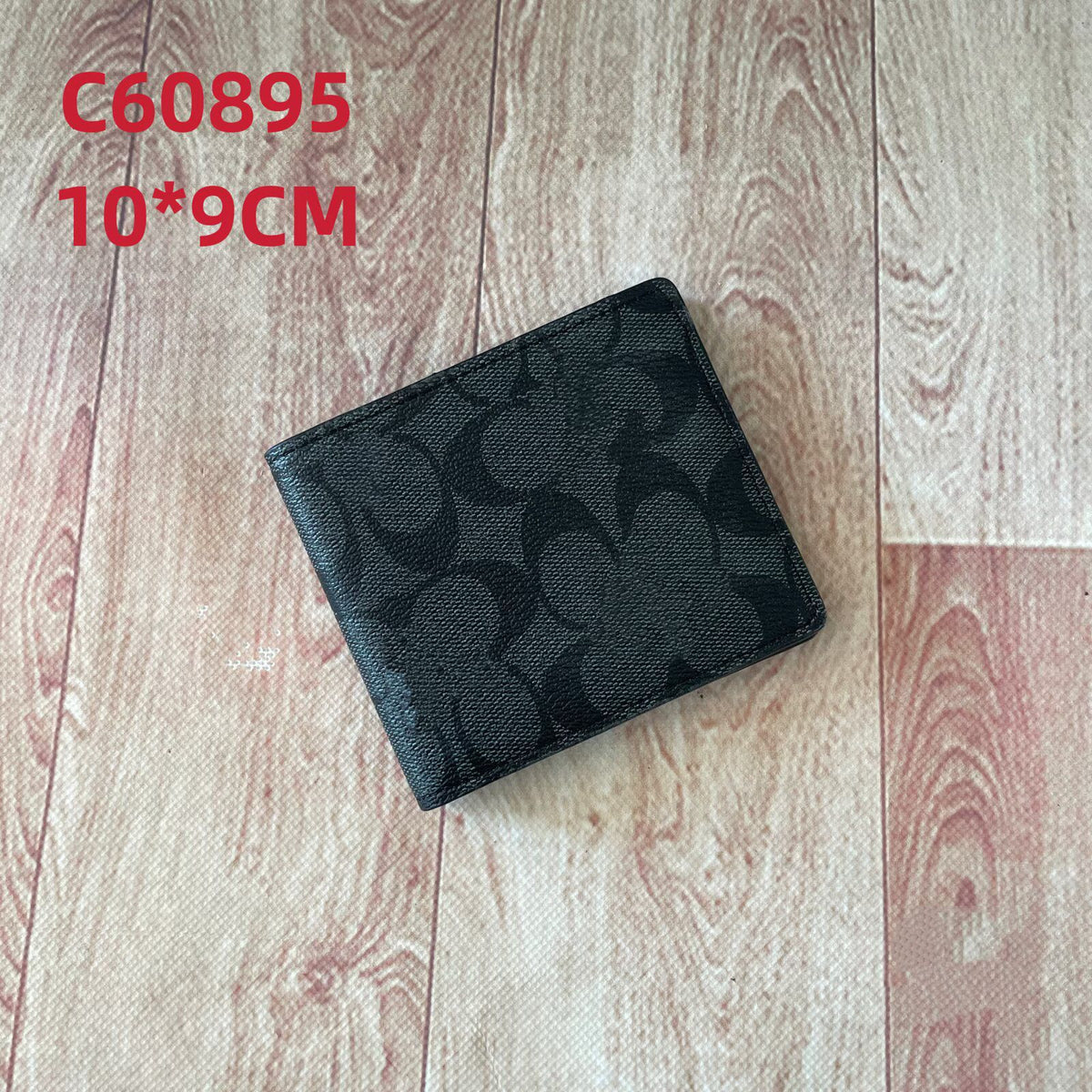 Men's Short Half Fold Simple Printed Men's Wallet