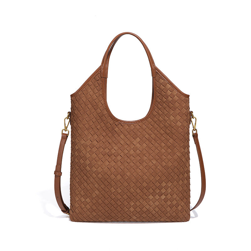 Women's Fashionable Frosted Portable Commuter Large Capacity Women's Handbag