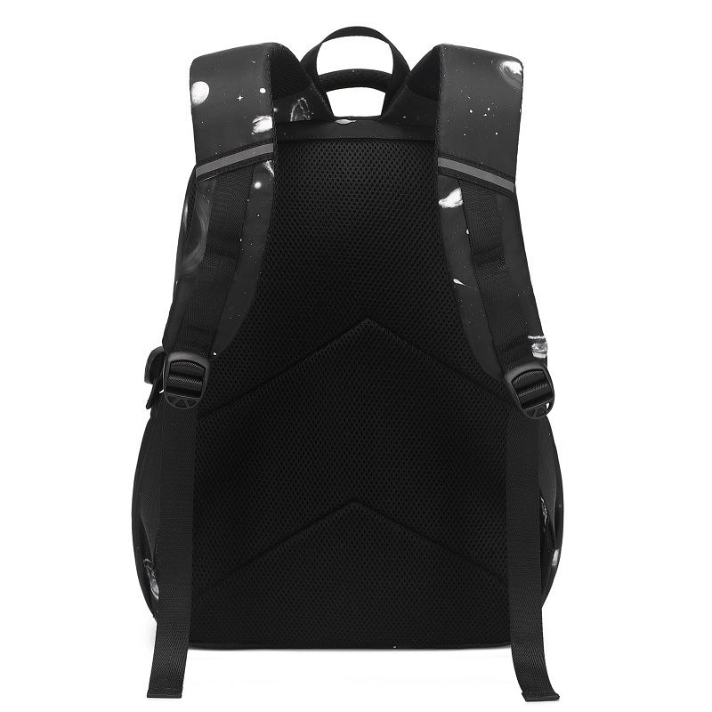 Children's Large Capacity Starry Sky Printed Three-piece Elementary School Students' Schoolbags