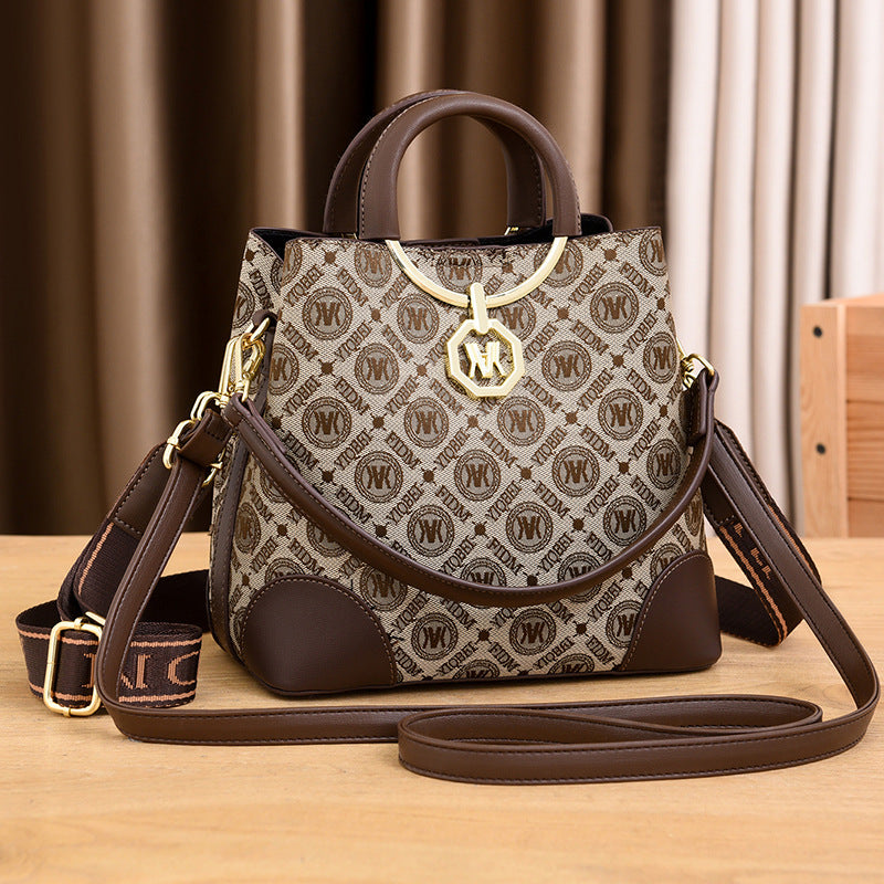 Niche Portable Commuter Fashion Soft Leather Crossbody Bags