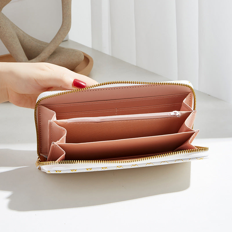 Innovative Women's Fashion Clutch Printed Welfare Ladies Wallet