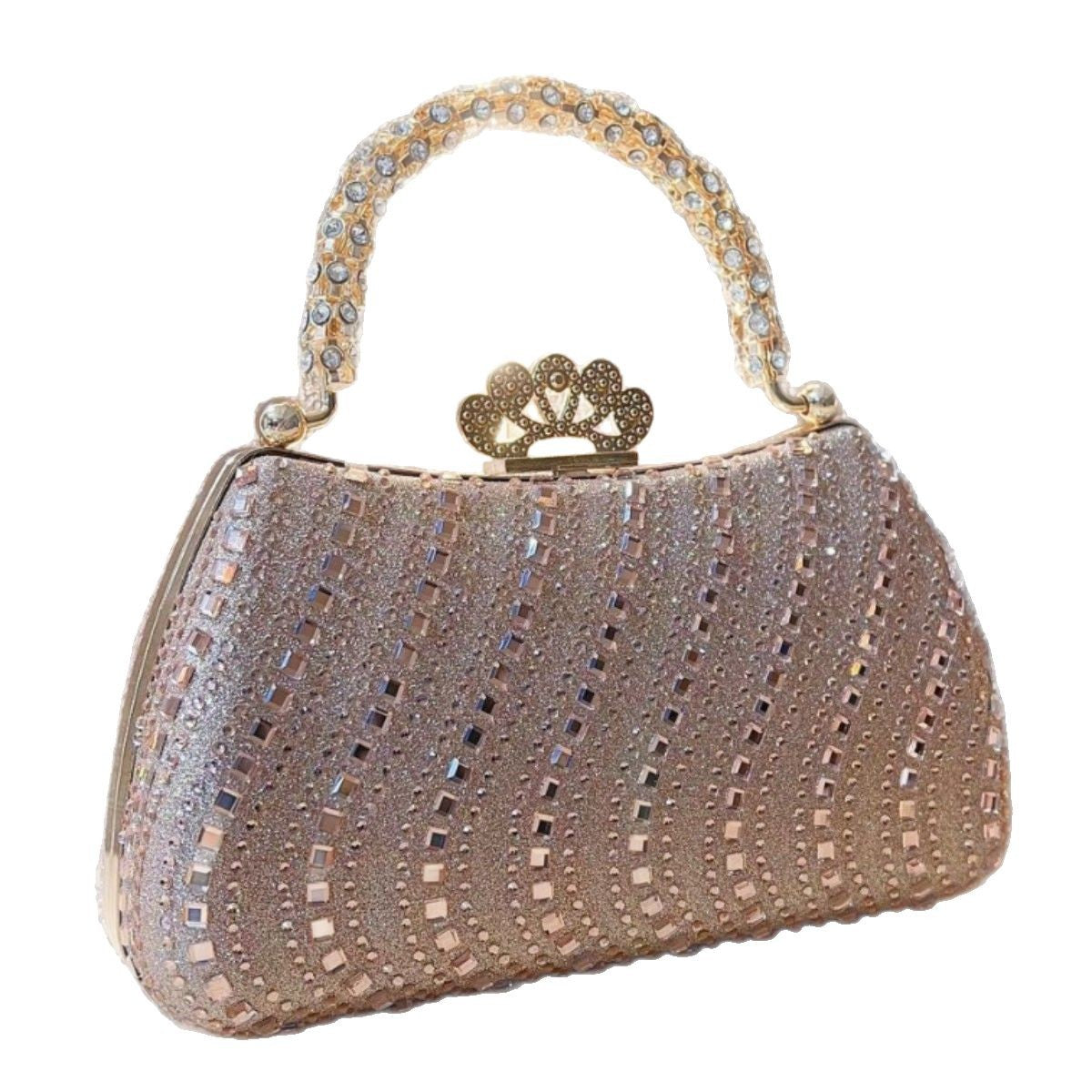 Women's Fashion Personalized Rhinestone Banquet Dress Elegant Evening Bags