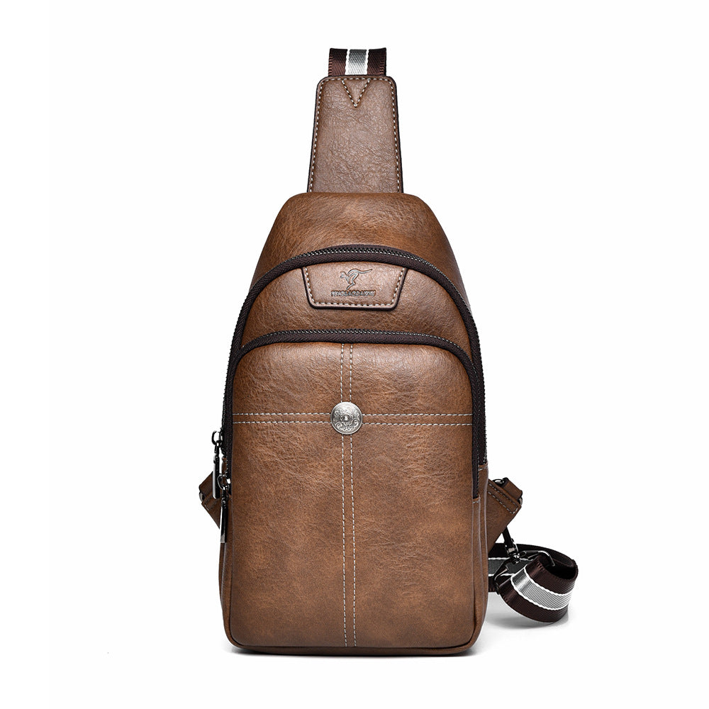 Men's Classic Charming Retro Fashion Commuter Men's Chest Bags