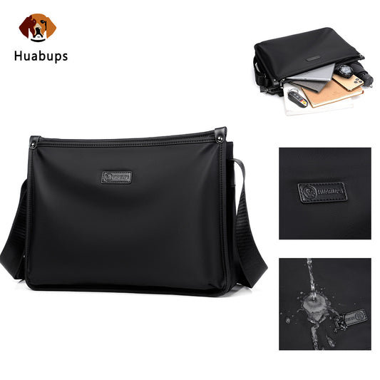 Men's Fashion Simple Business Document Waterproof Rucksack Men's Messenger Bags