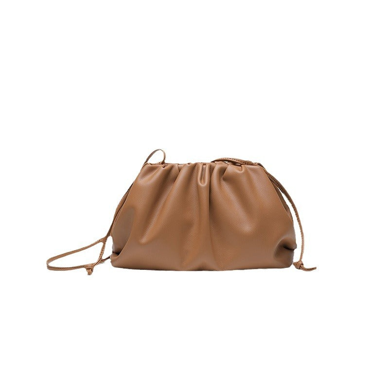 Women's Pleated Cloud Fashion Underarm Dumpling Texture Handbags