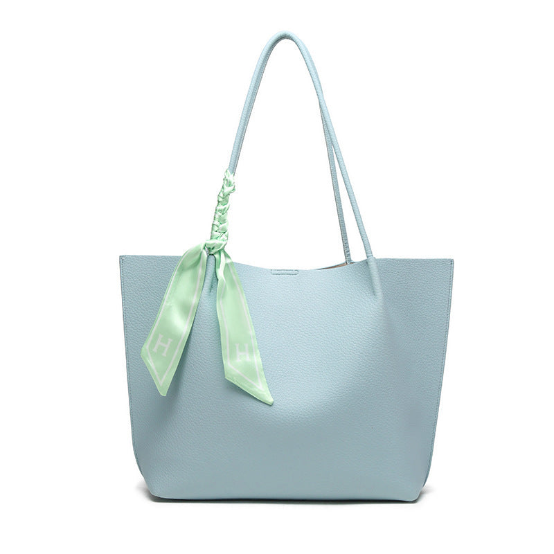 Women's Large Capacity Underarm Korean High-grade Silk Shoulder Bags