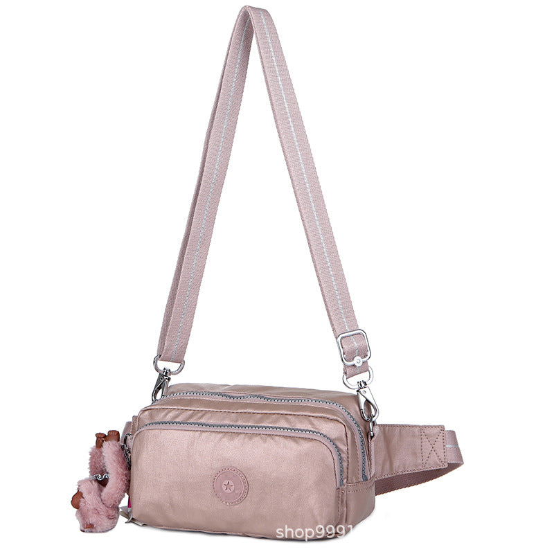 Women's & Men's & Monkey Light Canvas Fashion Trendy Waist Packs