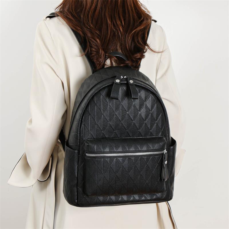 Women's Embossing Letters High-grade Large Capacity Lightweight Backpacks