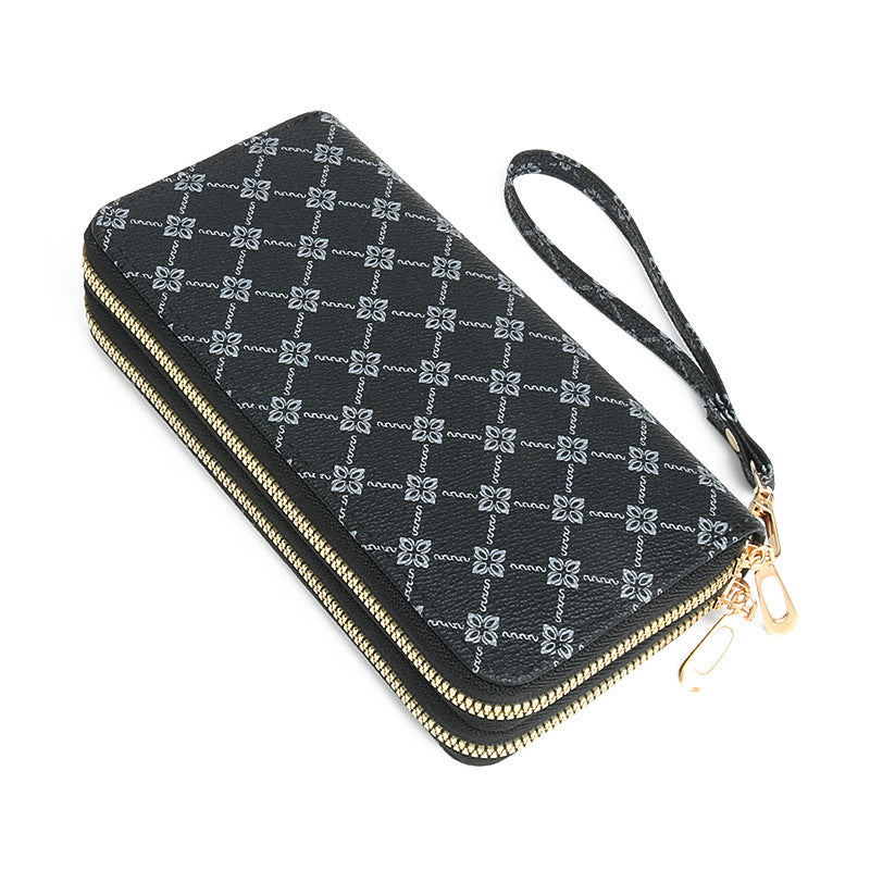 Women's Long Fashion Zipper Large Capacity Ladies Wallet