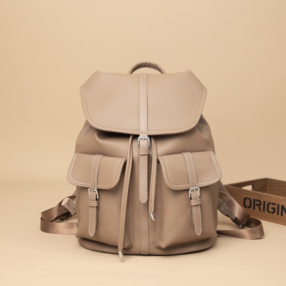 Color Large Capacity Female Korean Style Backpacks