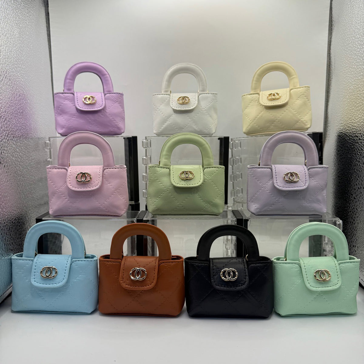 New Classic Style Mini Pendant Charm Bags