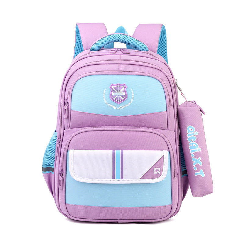 Children's British Style Primary Grade Super Light Elementary School Students' Schoolbags