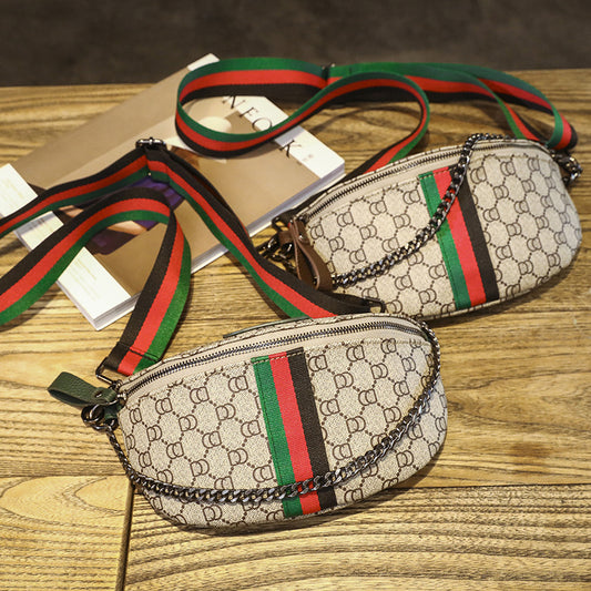Women's Unique Fashion High-grade Wide Strap Waist Packs