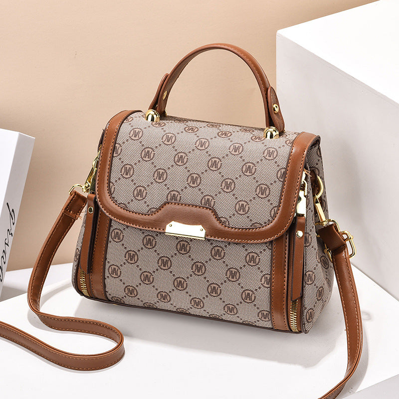 Women's Advanced Texture Western Style Vintage Printed Shoulder Bags