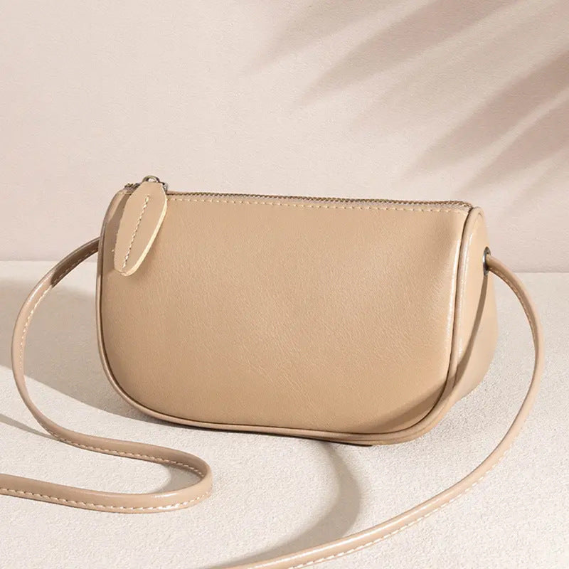 Women's Retro Genuine Leather Fashion Dumpling Bags