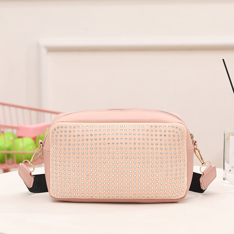 Women's Trendy Fashion Diamond Cross Body Design Women's Messenger Bag