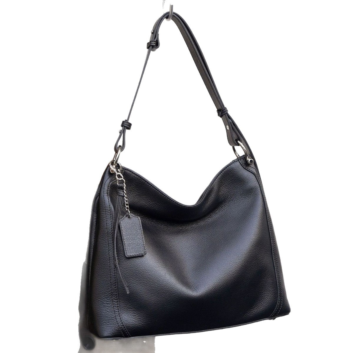 Women's First Layer Natural Fall Cowhide Leather Fashion Portable Practical Soft Women's Shoulder Bag