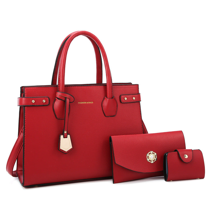 Women's Trendy Portable Fashionable Large Capacity Bride Handbags