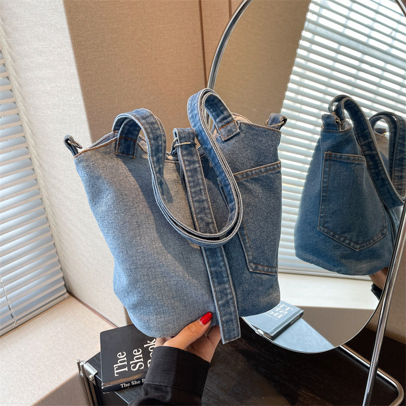 Slouchy Women's Denim Summer Niche Fashion Women's Shoulder Bag