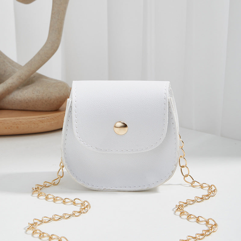 Women's Cute Simple Chain Strap Korean Style Women's Messenger Bag
