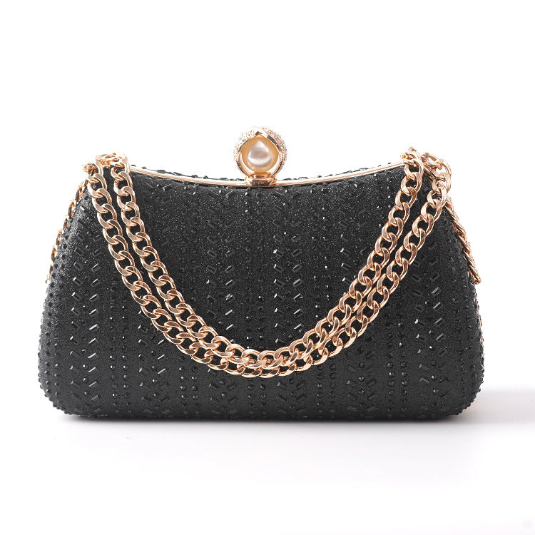 Women's Inlay Dinner Hand-held Banquet Source Evening Bags