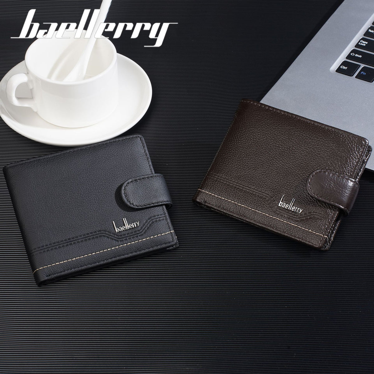 Men's Genuine Leather Short High Sense Business Men's Wallet