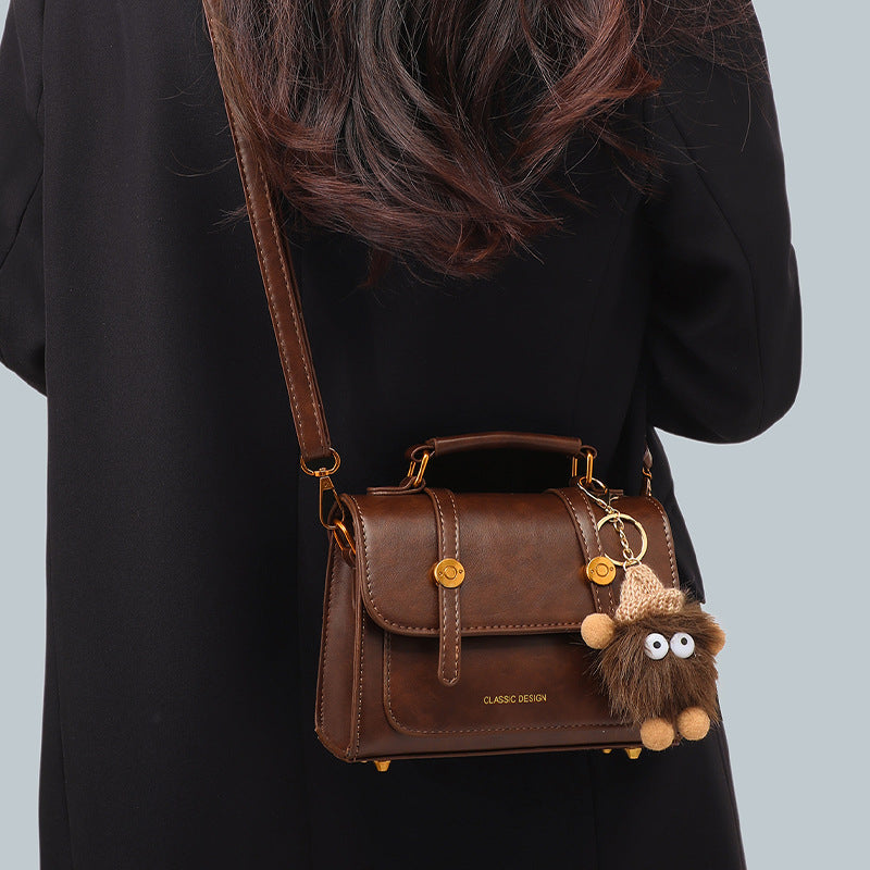 Women's Genuine Leather High-grade Design Cambridge Women's Messenger Bag
