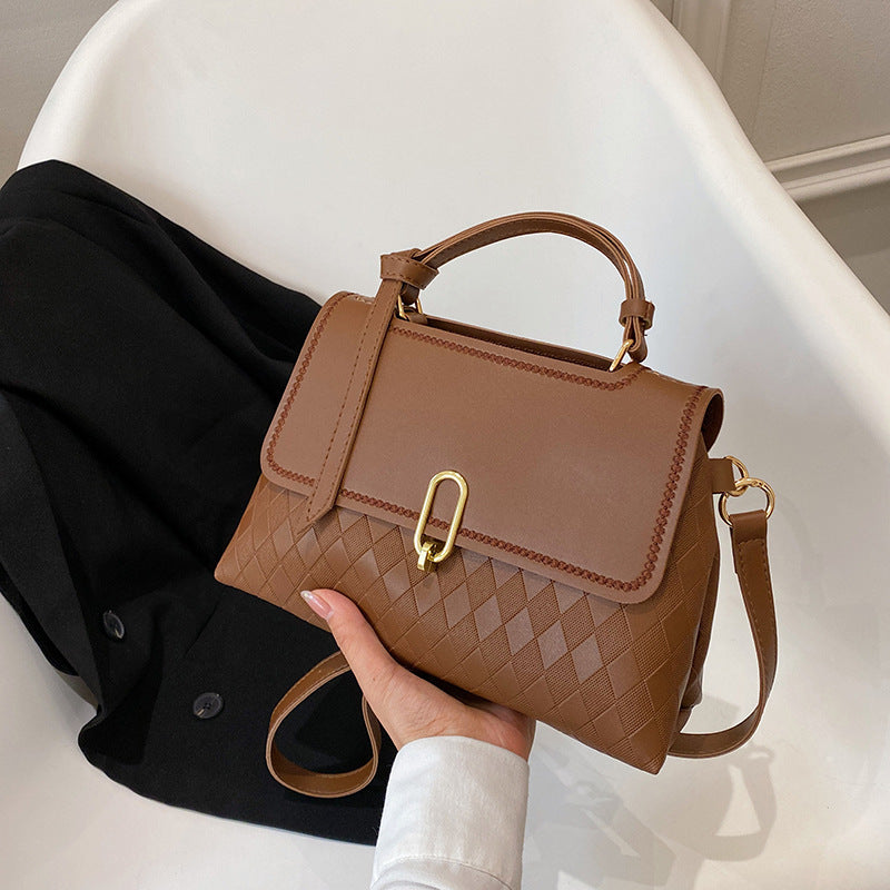 Women's Advanced Texture Handmade Material Homemade Fashion Women's Shoulder Bag