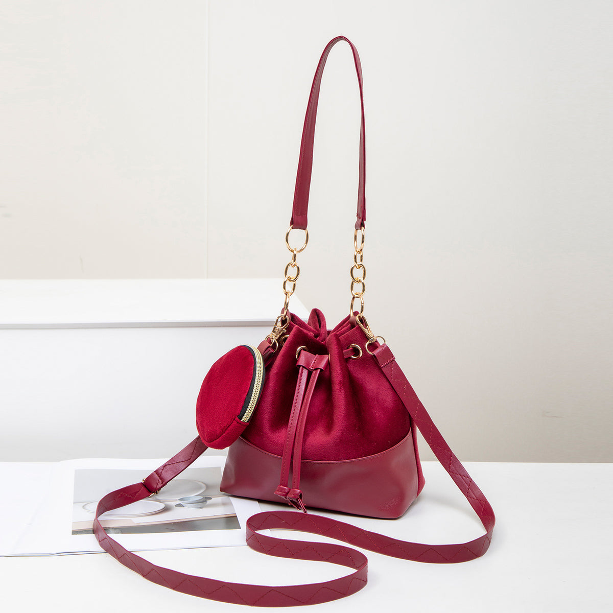 Glamorous Creative Cool Women's Two-piece Unique Women's Shoulder Bag