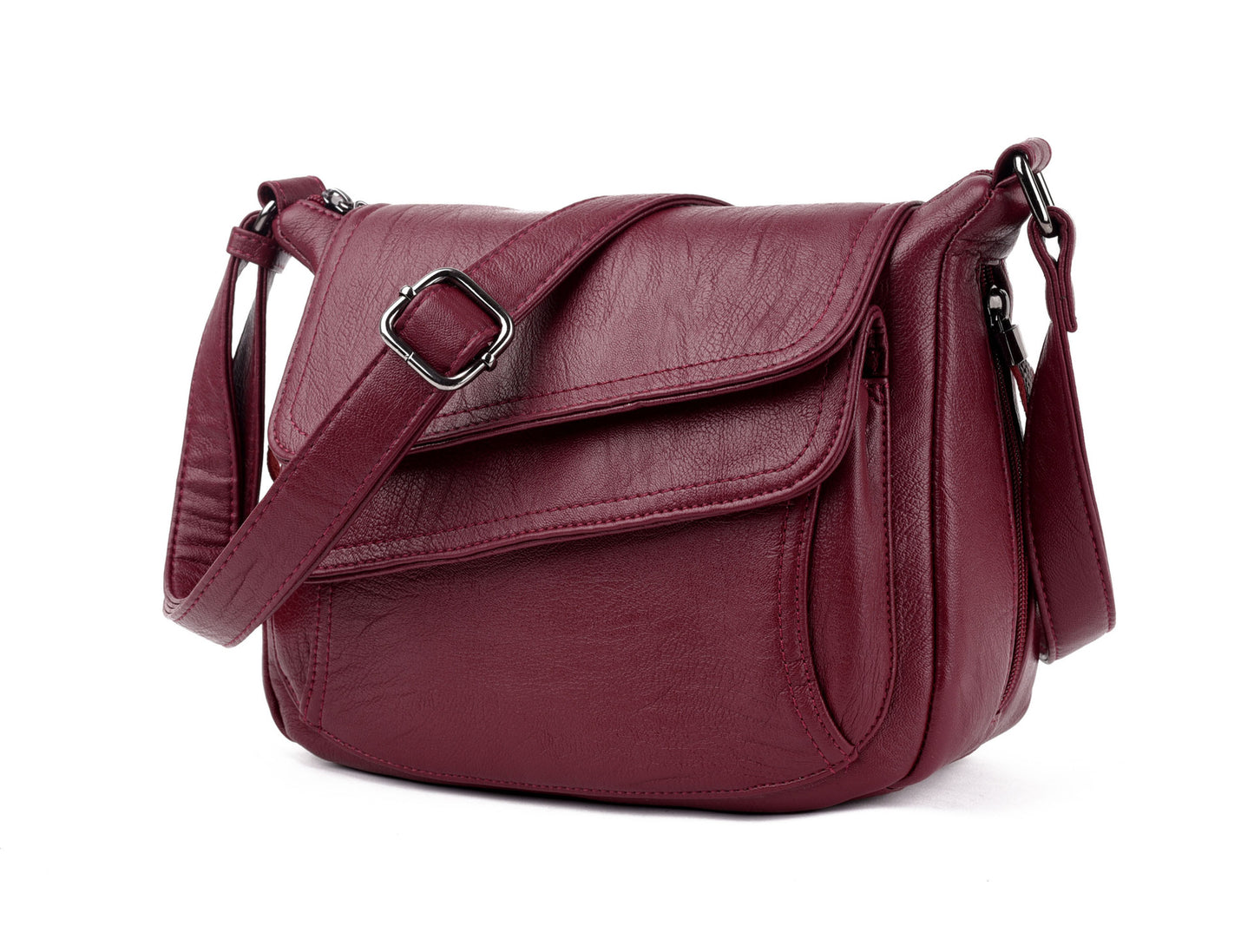 Stylish Women's Korean Style Soft Leather Crossbody Bags