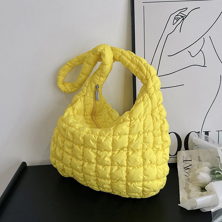 Women's Pleated Cloud Fashion Portable Dumpling Large Shoulder Bags