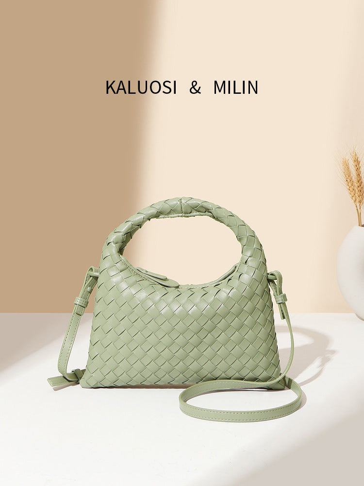 Fashion Commuter Woven Design Graceful Trendy Crossbody Bags