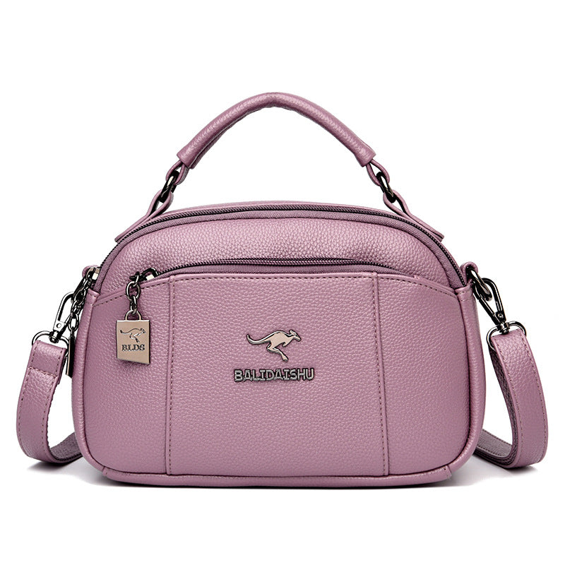 Women's Fashion Korean Style Simple Elegant Patchwork Shoulder Bags