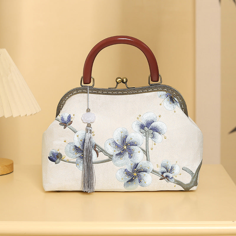 Embroidered Ancient Style Cheongsam Banquet Embroidery Handbags