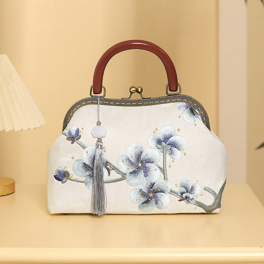 Embroidered Ancient Style Cheongsam Banquet Embroidery Handbags