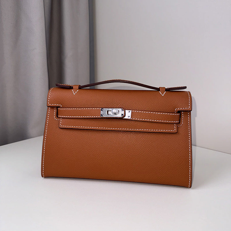 Women's Chain Kelly Calf Leather Mini Generation Crossbody Bags