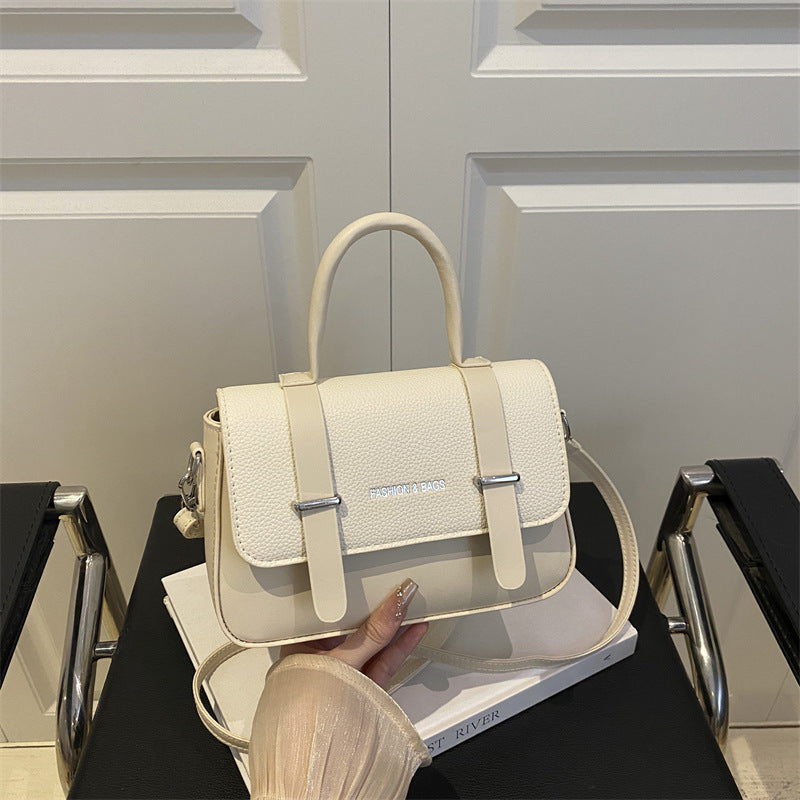 Women's Fashion Large Capacity Simple Decoration Temperament Commute One Portable Women's Shoulder Bag