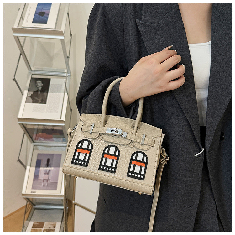 Women's Light Luxury Kelly Large Capacity High-grade Shoulder Bags