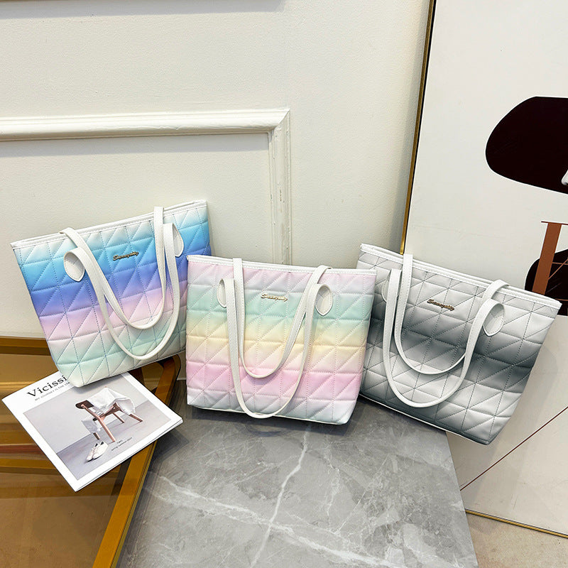 Summer Large Capacity Fashion Fresh Sweet Leisure Women's Shoulder Bag