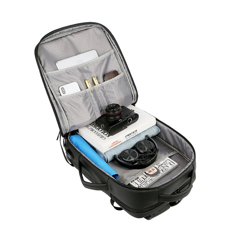 Men's Fashion Business Large Capacity Waterproof Computer Backpacks