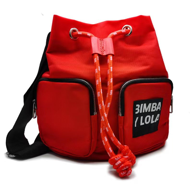 Spanish Lola Spring Diagonal Versatile Letter Backpacks