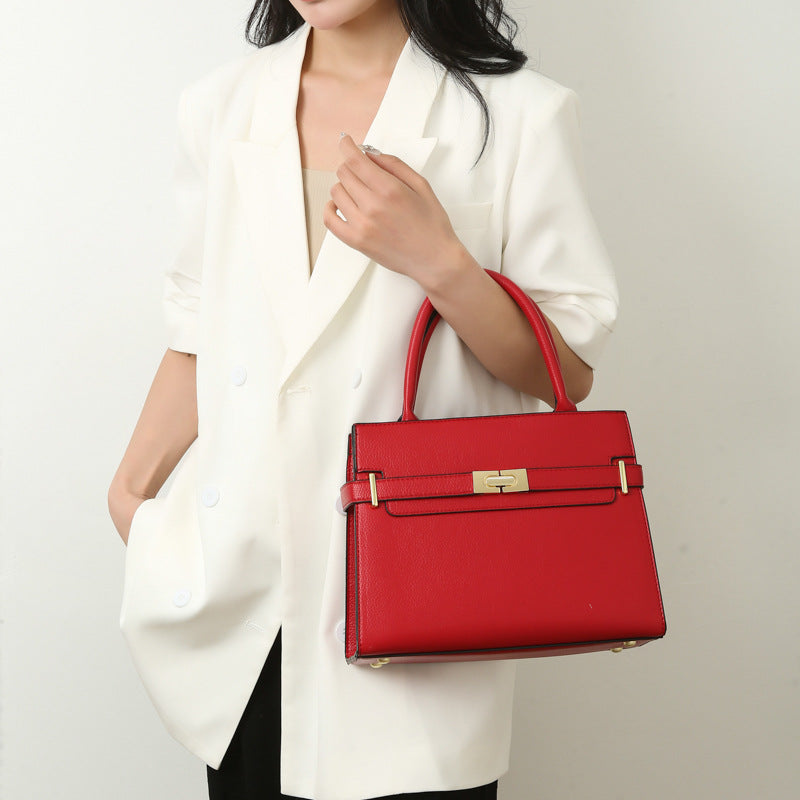 Women's Large Capacity Light Luxury Texture Mom Shoulder Bags